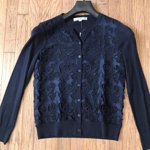 Loft Women Sweater Navy Blue Size SP NWT